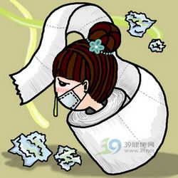 白领因生活习惯被咽喉炎所困扰